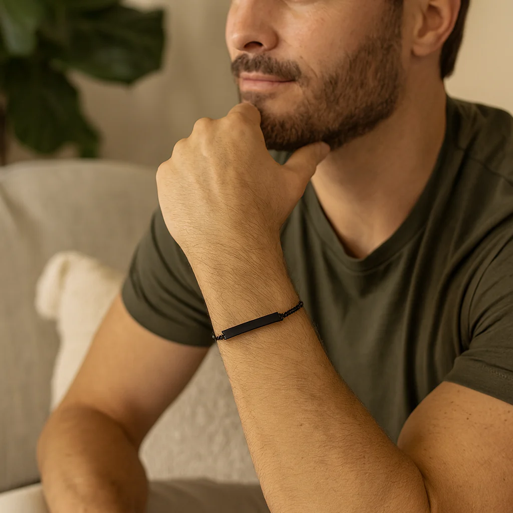 The Bar Cremation Bracelet - Image 5