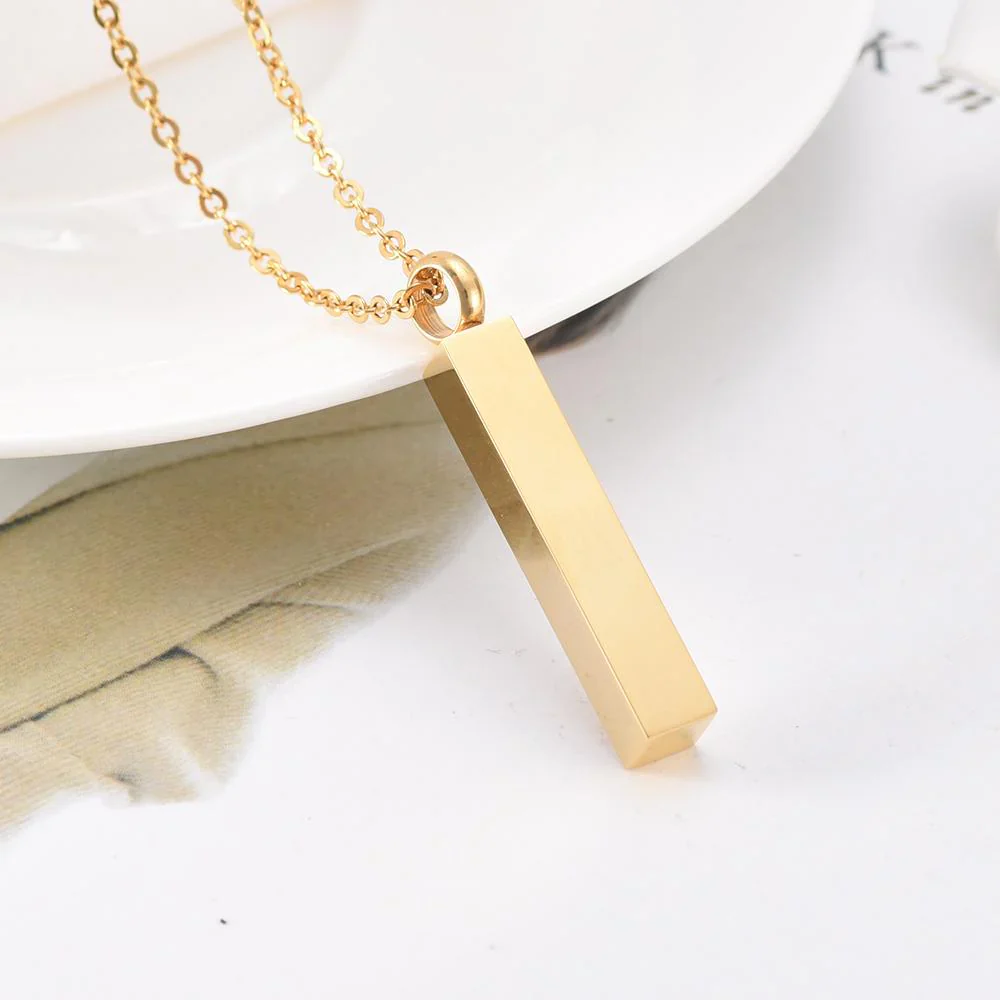 The Bar Cremation Necklace - Image 5