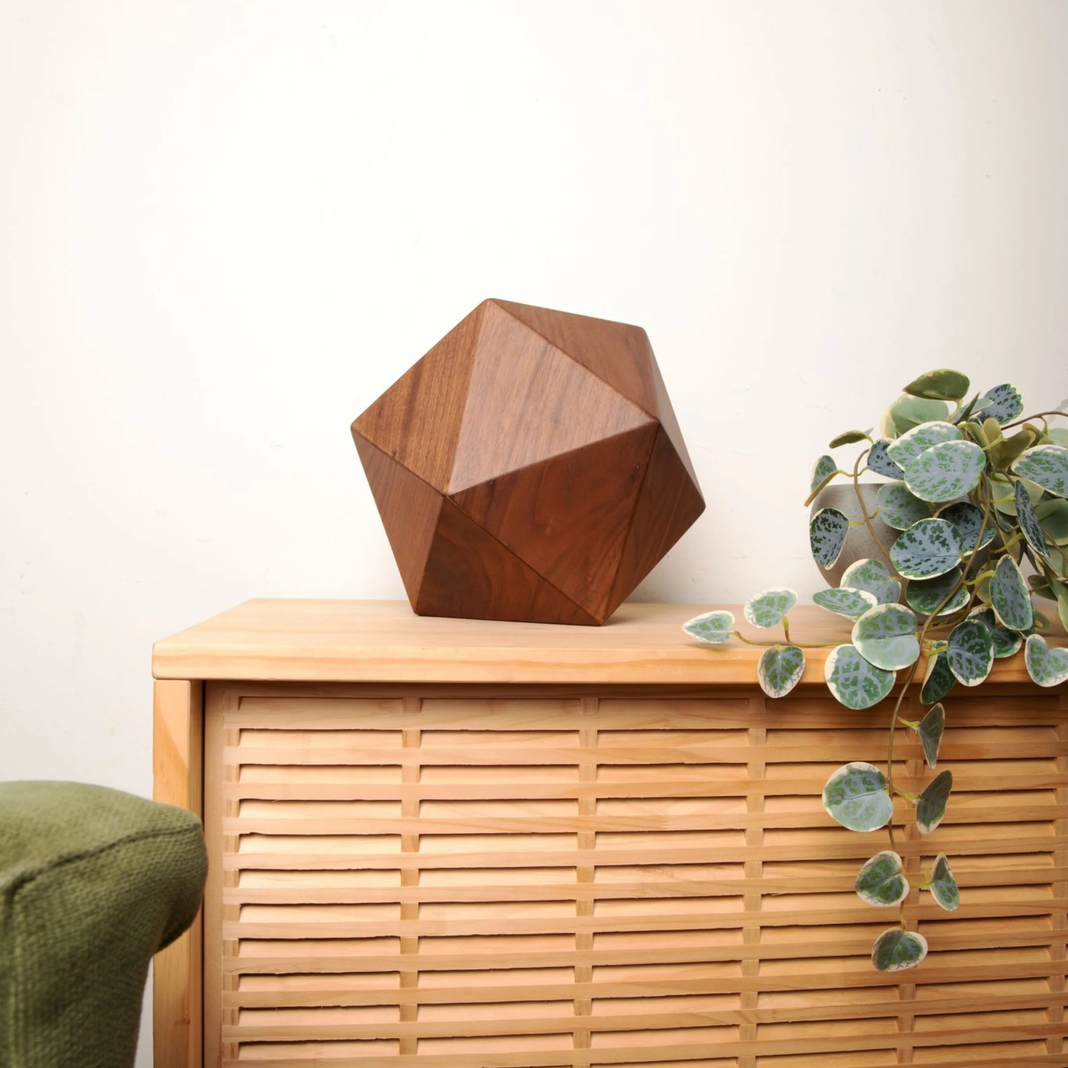 The Bleecker Urn in Walnut - Image 7