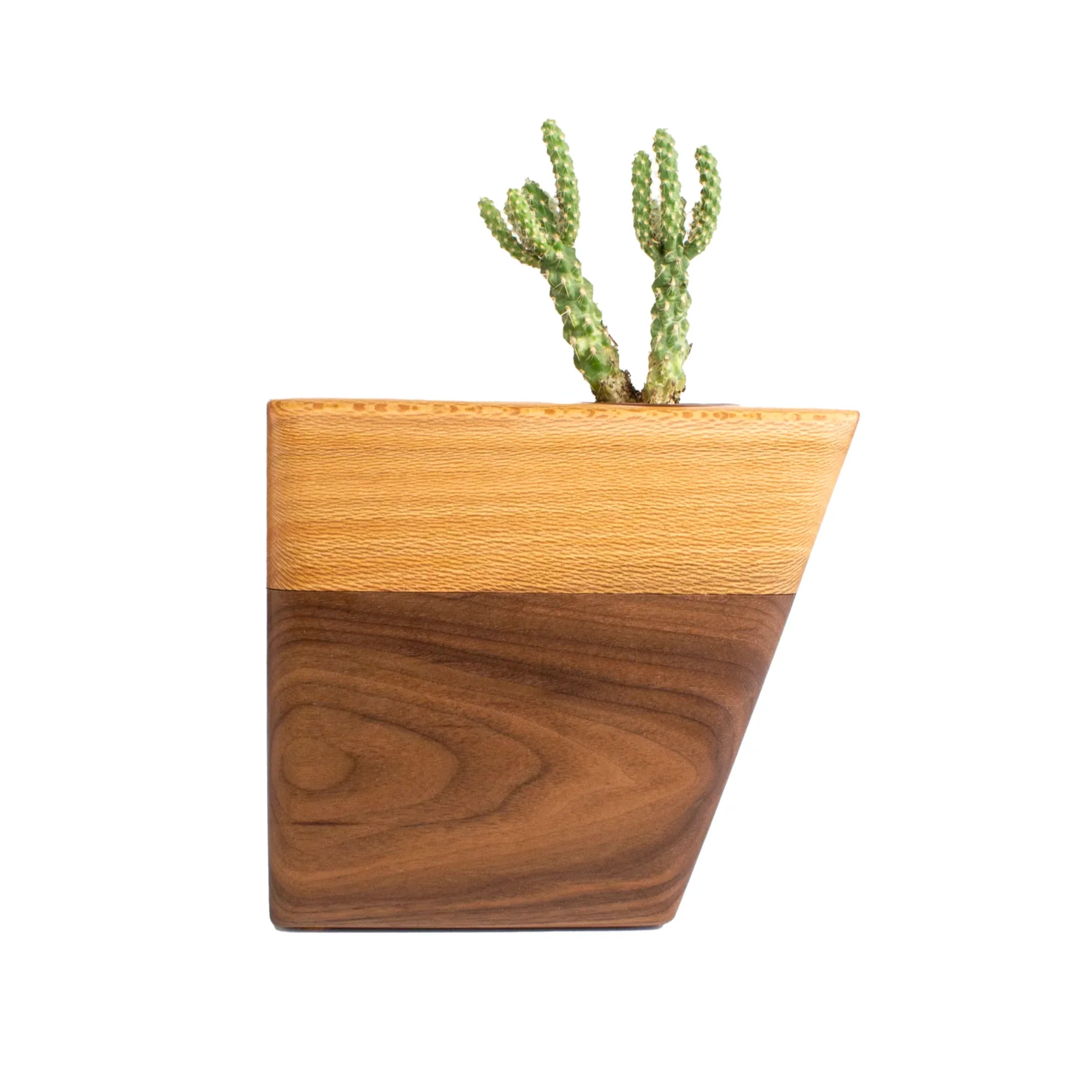 The Casey Plant Urn in Walnut & Sycamore - Image 3