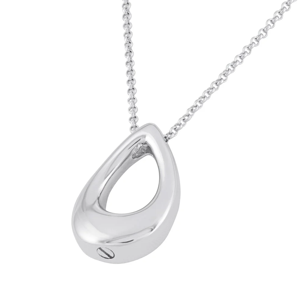 The Hollow Teardrop Cremation Necklace - Image 7