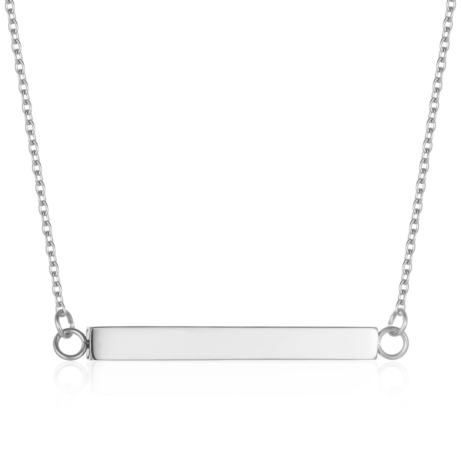 The Horizontal Bar Cremation Necklace - Image 3