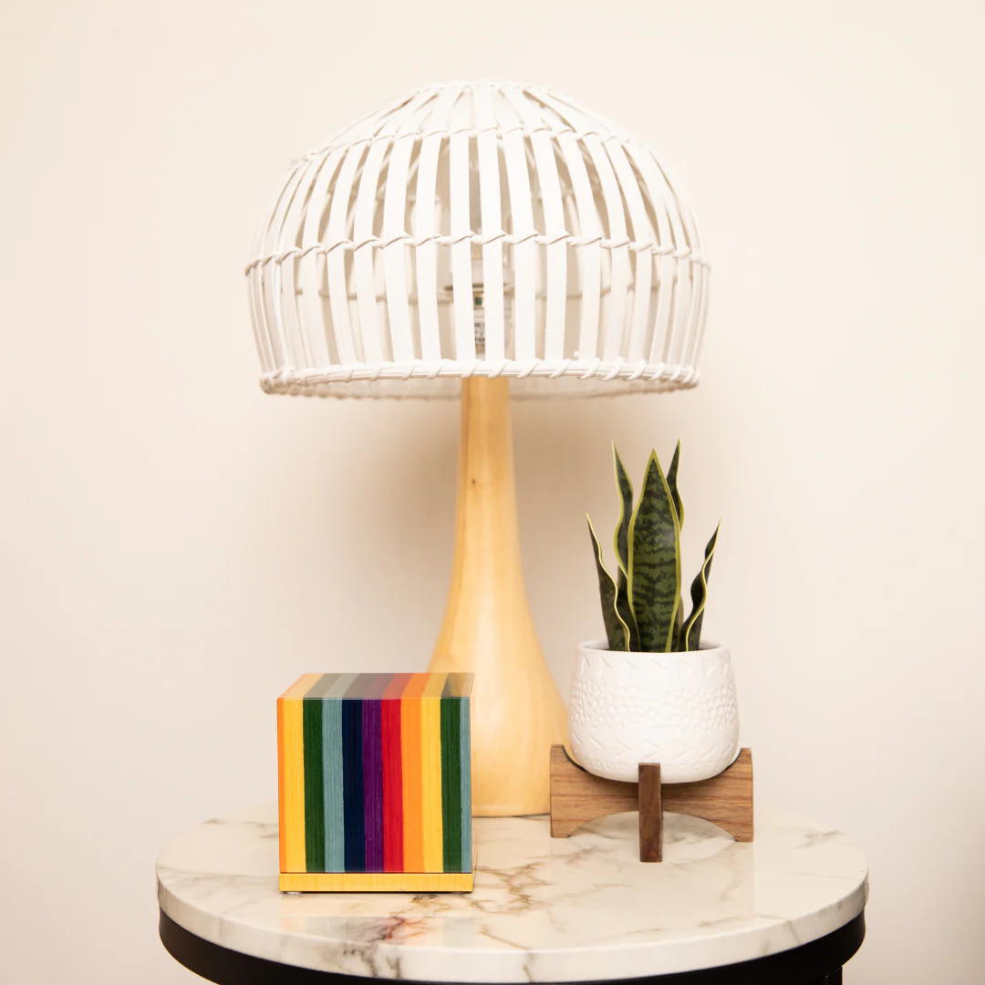 The Madison Urn in Vibrant Multicolor - Image 2