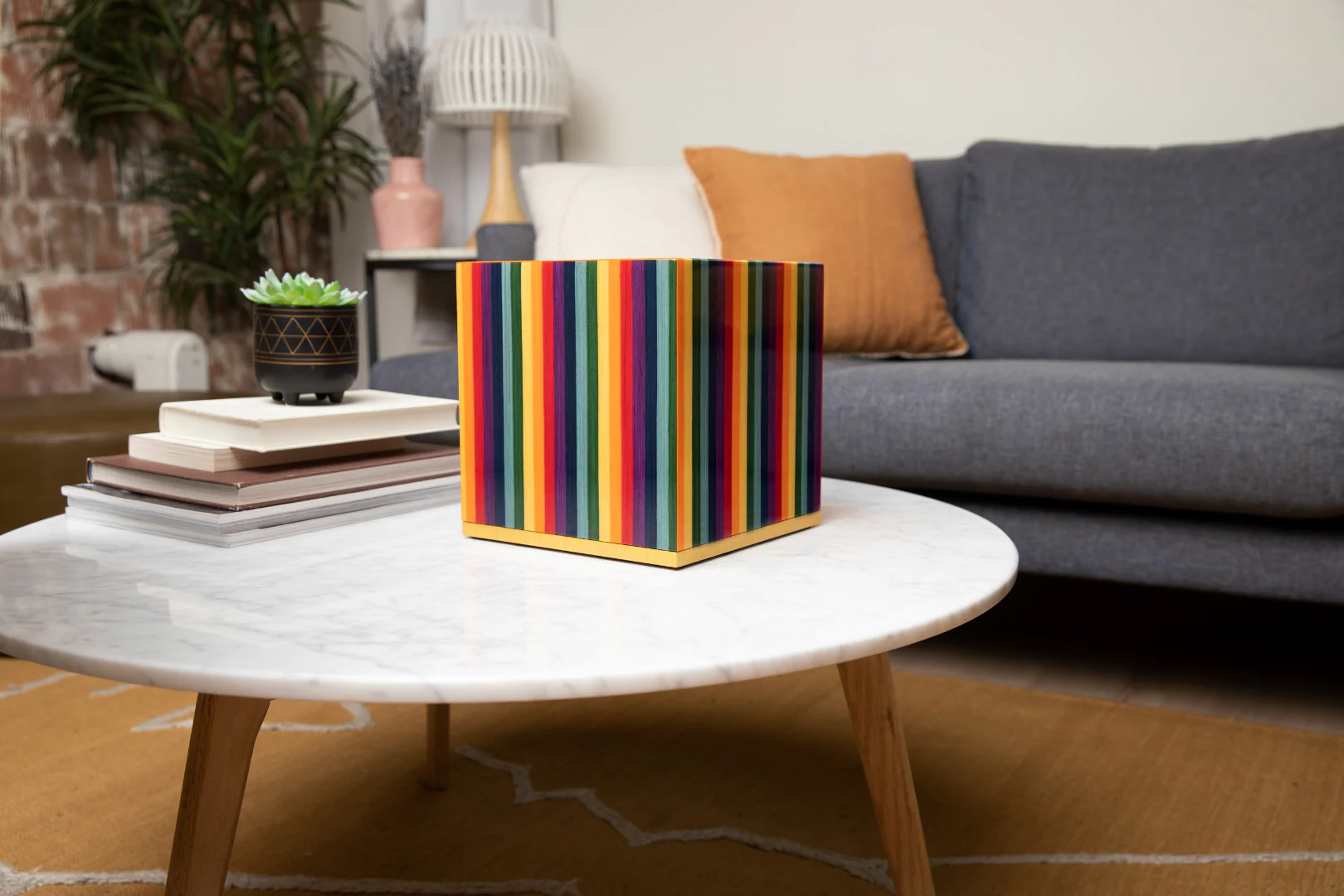 The Madison Urn in Vibrant Multicolor - Image 6