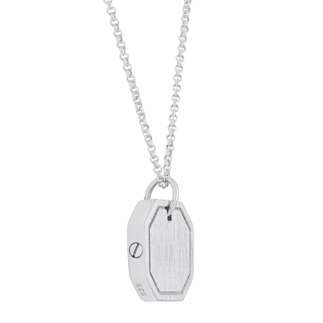 The Octagon Cremation Necklace - Image 4