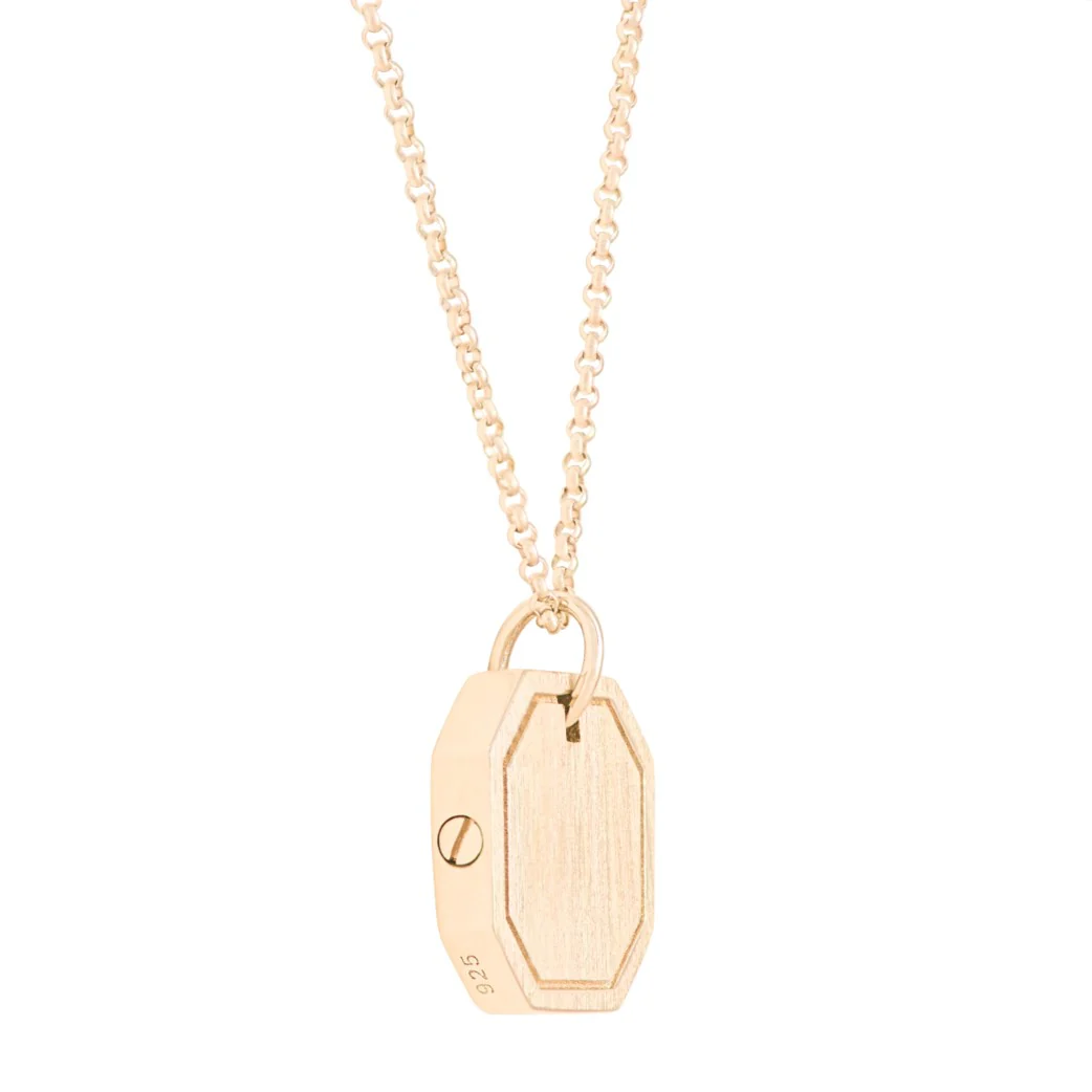 The Octagon Cremation Necklace - Image 6