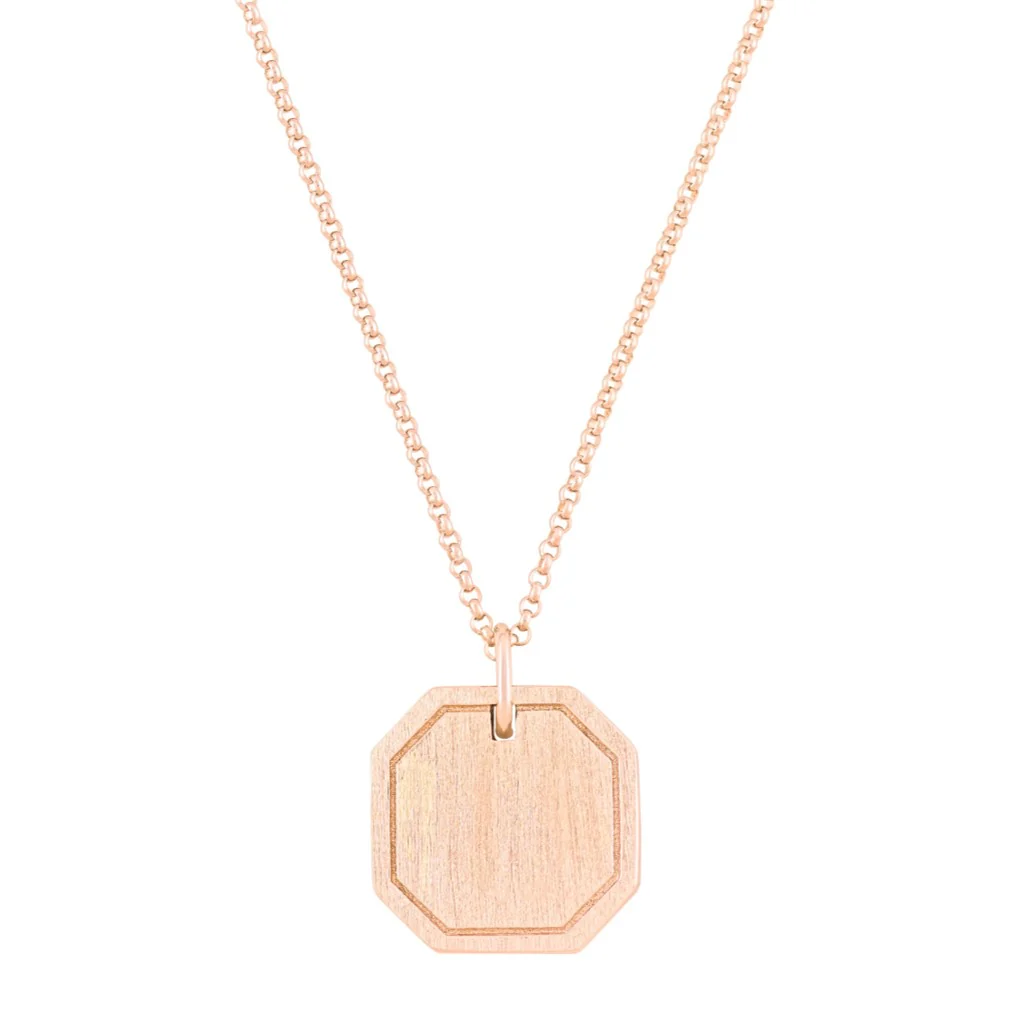 The Octagon Cremation Necklace - Image 8