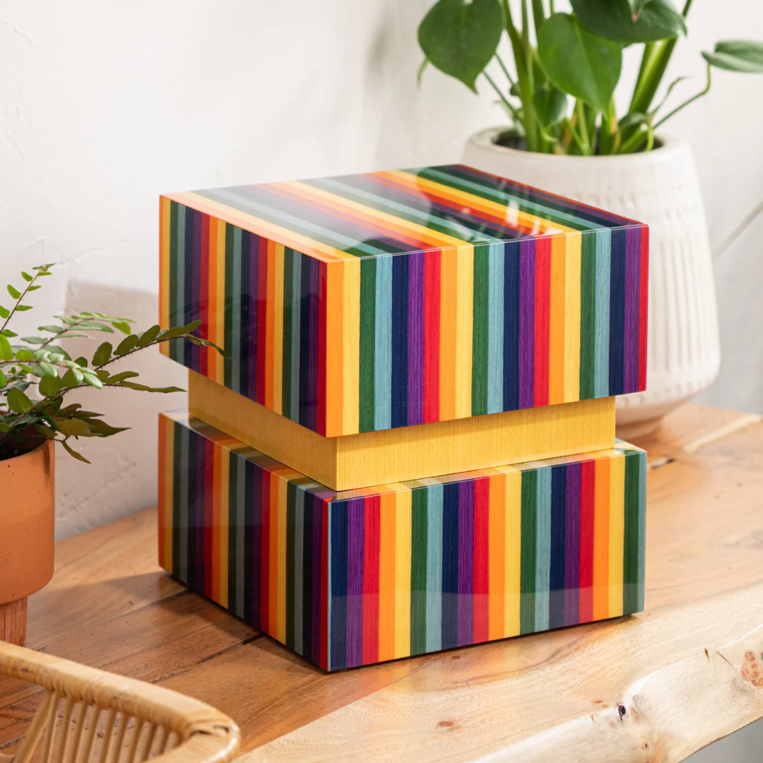 The Stanton Urn in Vibrant Multicolor - Image 6
