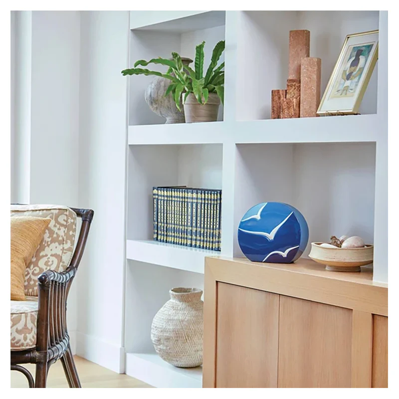The Winston Urn in Bird Blue - Image 2